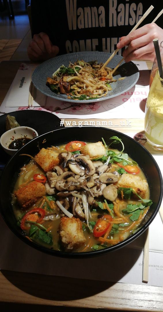 review photo of Wagamama Kingston upon Thames Kare buroso ramen shared by @peachbellini on 14 May 2019 - review