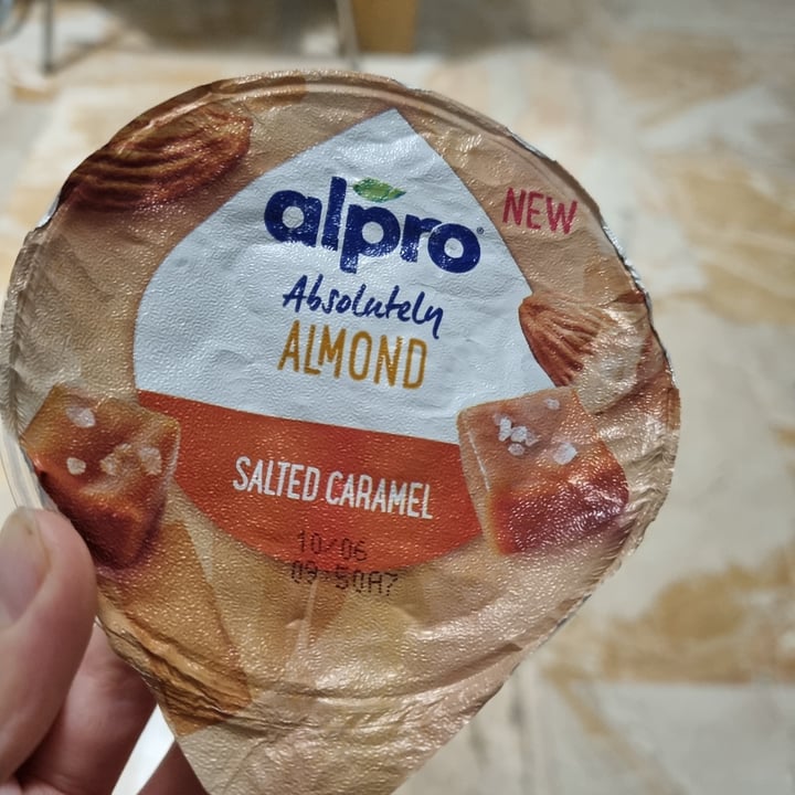 photo of Alpro Absolutely almond salted caramel shared by @bressy on  24 Aug 2022 - review