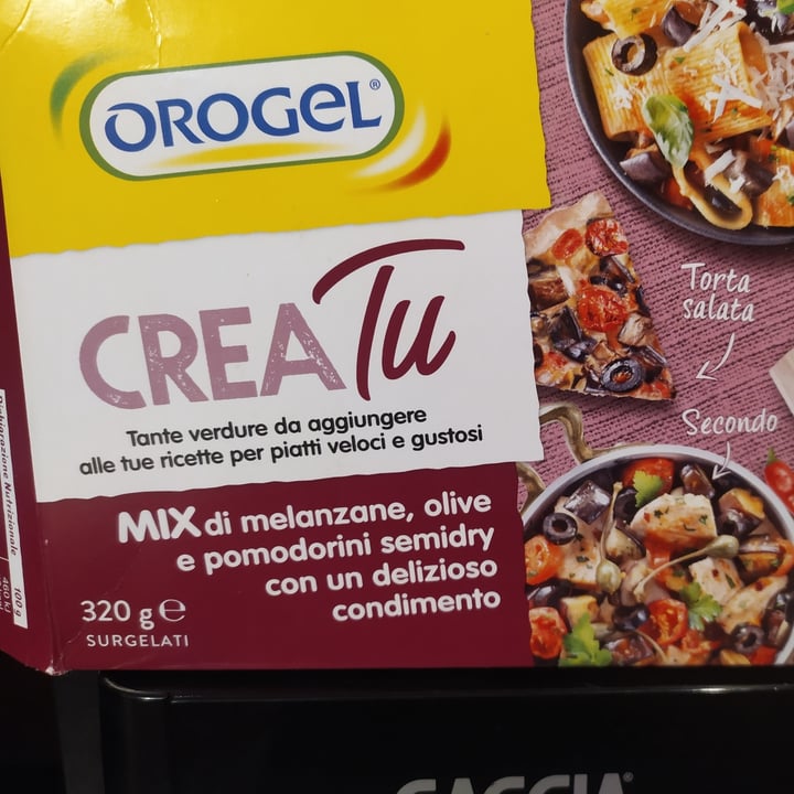 photo of Orogel Crea tu mix di melanzane, olive e pomodorini semidry shared by @monica260317 on  10 Jun 2022 - review
