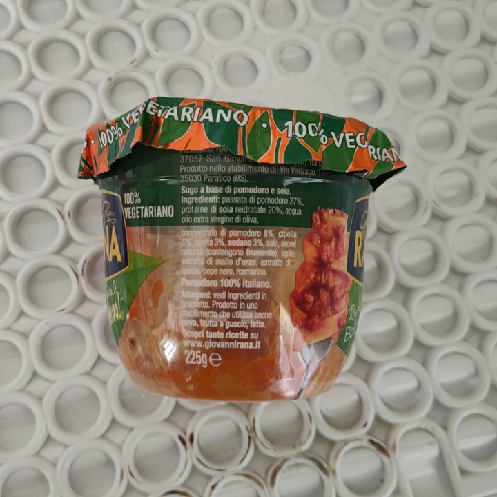review photo of Giovanni Rana Ragù Vegetale Bolognew shared by @saretta26 on 02 Aug 2022 - review