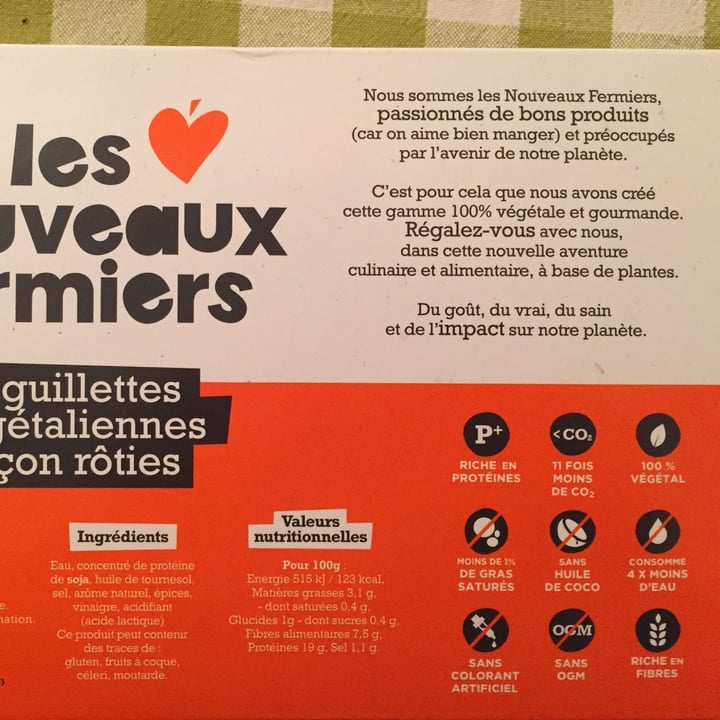 review photo of Les Nouveaux Fermiers Aiguillettes végétales shared by @marieblue on 02 Oct 2020 - review