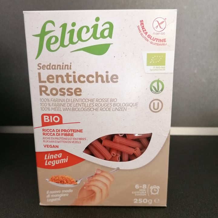 photo of Felicia Pasta lenticchie rosse shared by @beatriceb on  06 May 2022 - review