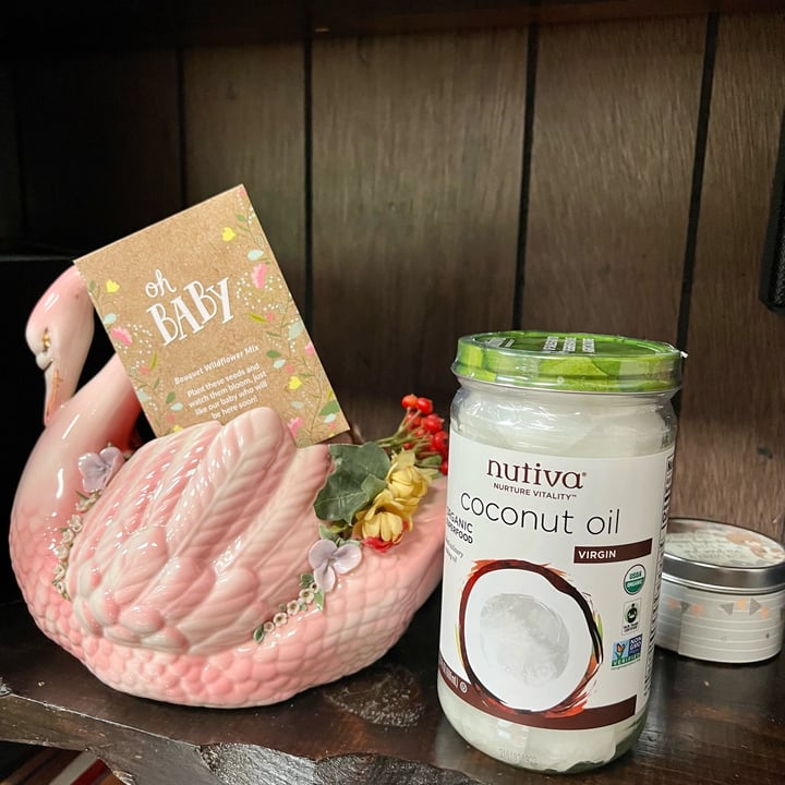 photo of Nutiva Organic coconut oil - Virgin shared by @manjugarg on  19 Dec 2021 - review