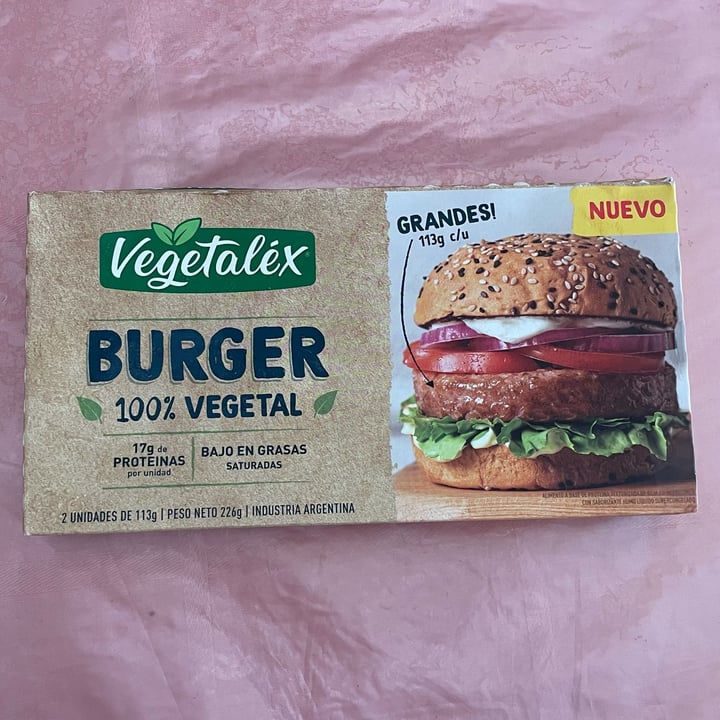 photo of Vegetalex Burger 100% Vegetal shared by @milidonate on  21 Dec 2021 - review
