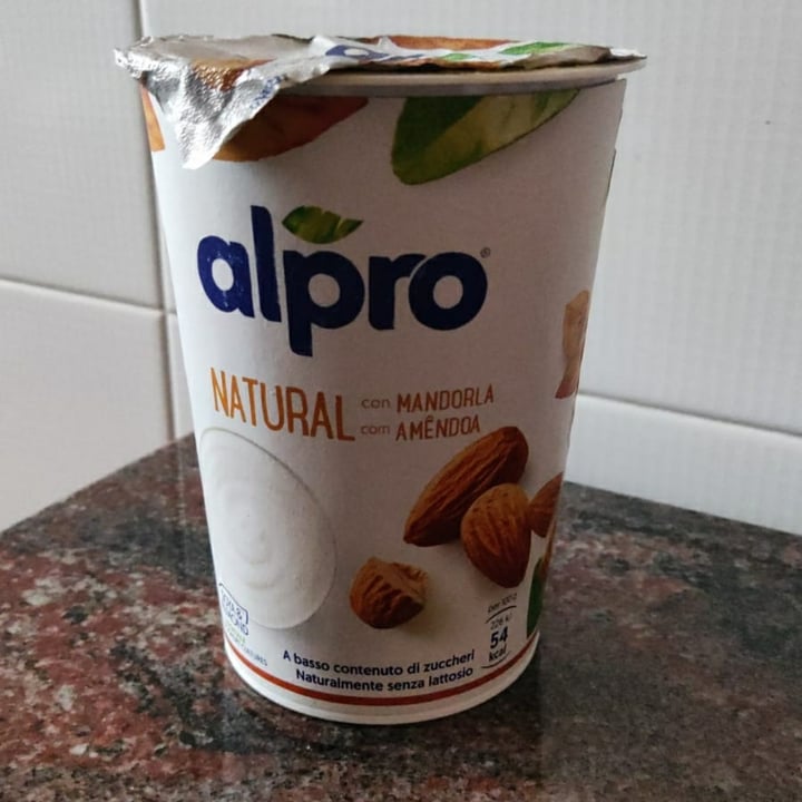 photo of Alpro Natural Yogurt with Almond shared by @emmanora on  27 Nov 2021 - review
