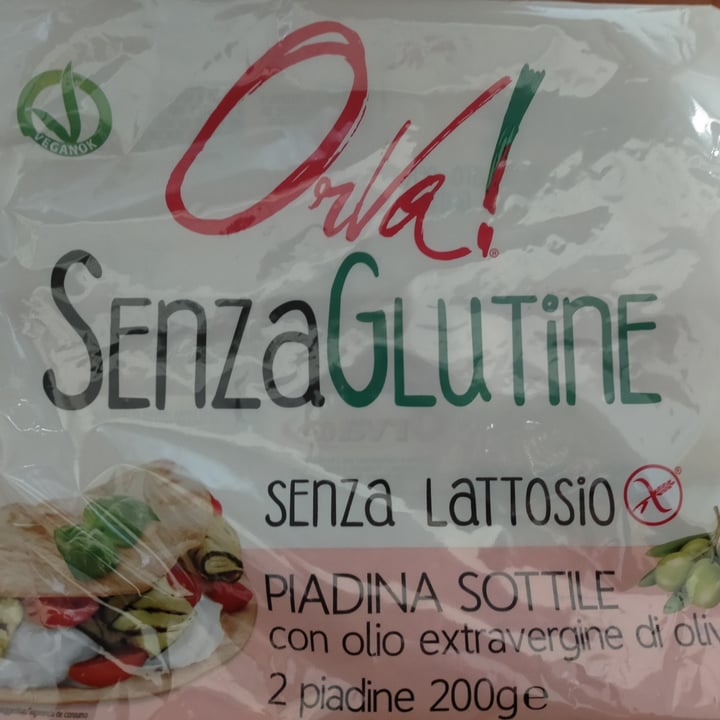 photo of Orva Piadina senza glutine vegana shared by @misguidedgrace on  11 Mar 2022 - review