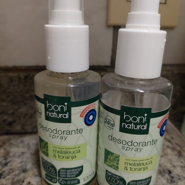 photo of Boni natural Desodorante Melaleuca & Toranja shared by @laluramos on  08 May 2022 - review