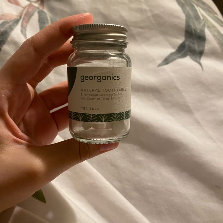 photo of Georganics Natural Toothtablets - Tea Tree shared by @rebeccasechi on  27 Jun 2022 - review