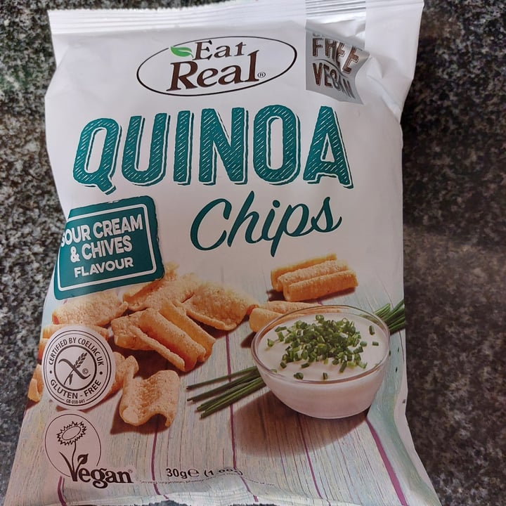 photo of Eat Real quinoa sour cream chives shared by @ecobunny on  10 Dec 2021 - review