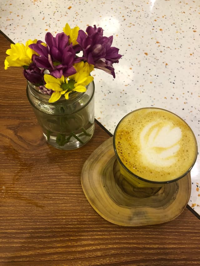 Foto del plato “Turmeric Latte”