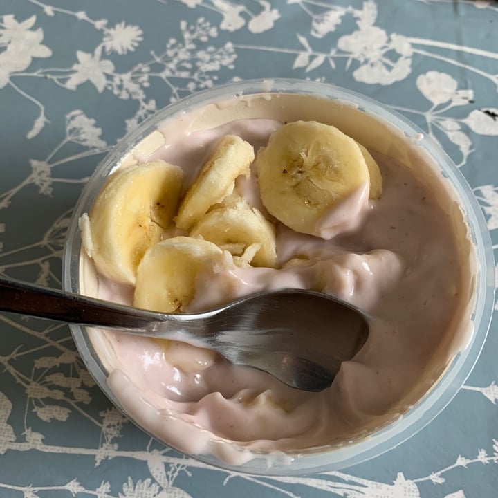 photo of Nush Almond Milk Yog Peach Melba shared by @veganfaeriee on  09 Mar 2020 - review