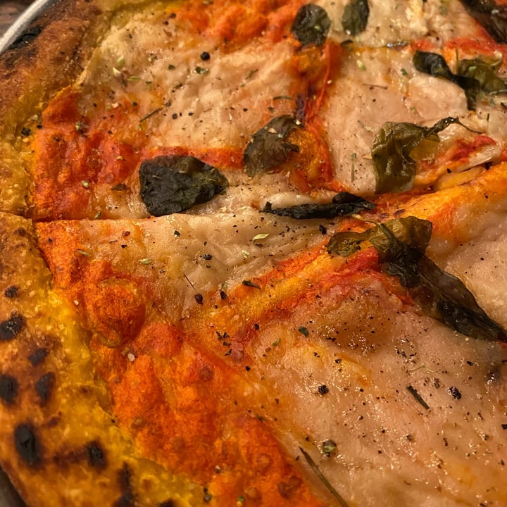 photo of Hormiga negra Pizza Margarita Vegana shared by @stephanieabril on  15 May 2021 - review