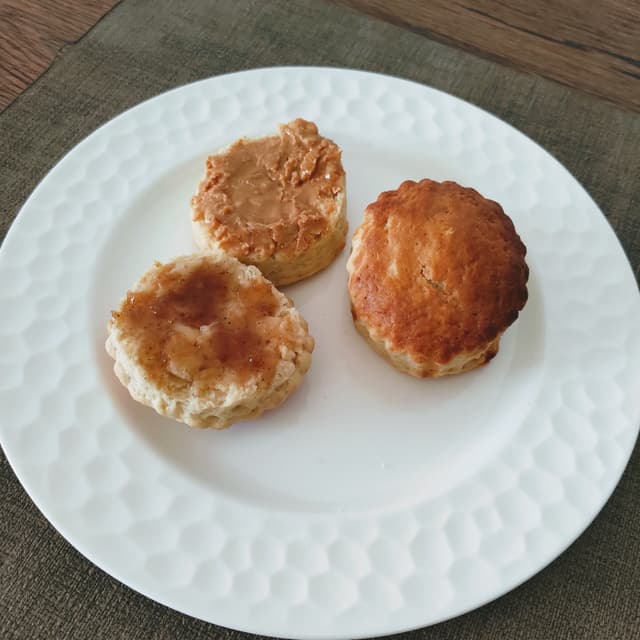 Foto do prato “Vegan Scones”
