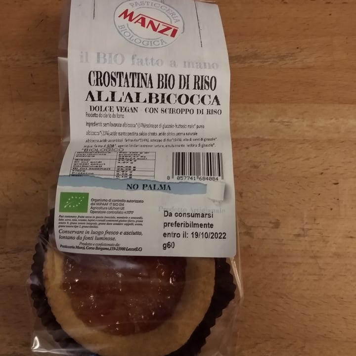 review photo of Manzi Crostatina di riso e albicocca shared by @valde on 28 Apr 2022 - review