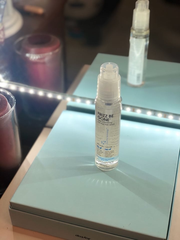 photo of Giovanni Cosmetics Frizz Be Gone shared by @oliviajanelle31 on  14 Dec 2019 - review