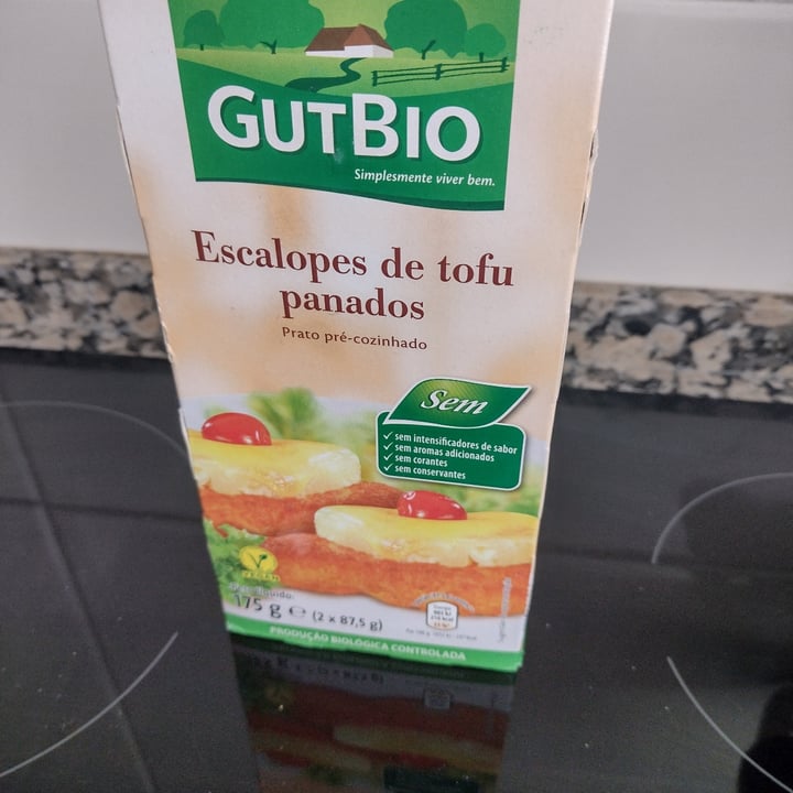 photo of GutBio Escalopes de tofu panados shared by @majomatos on  12 Aug 2022 - review