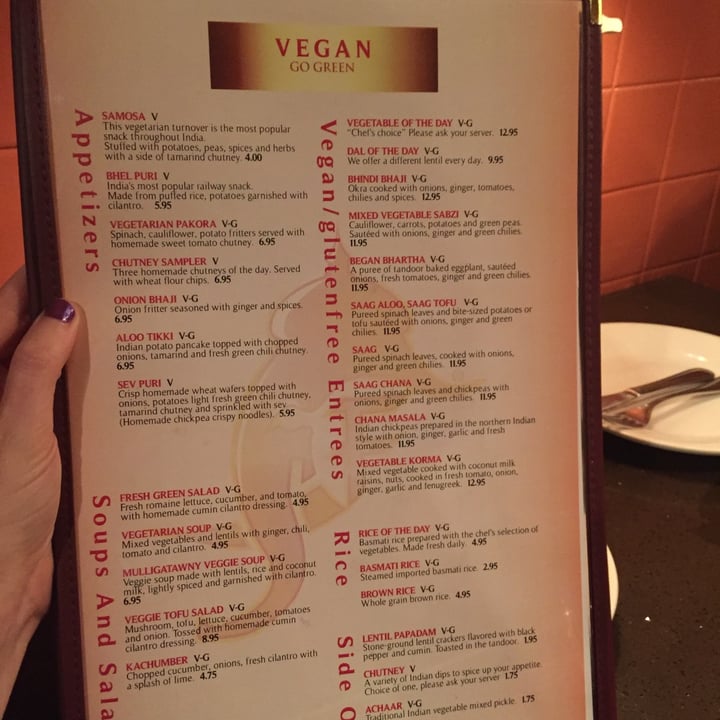 review photo of Flavor of India Burbank Vegetarian Pakora shared by @carolynsanity on 12 Aug 2021 - review