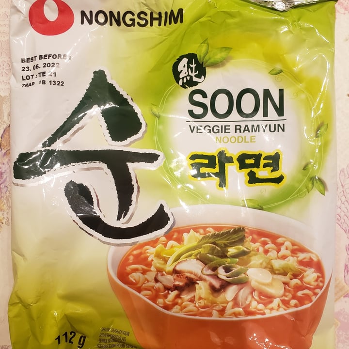 photo of NONGSHIM (농심) SOON VEGGIE RAMYUN NOODLE SOUP shared by @elisir93 on  05 Jan 2022 - review