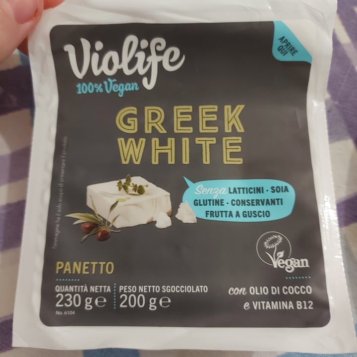 review photo of Violife Greek White (Block/Panetto) shared by @fasveg on 26 Nov 2022 - review