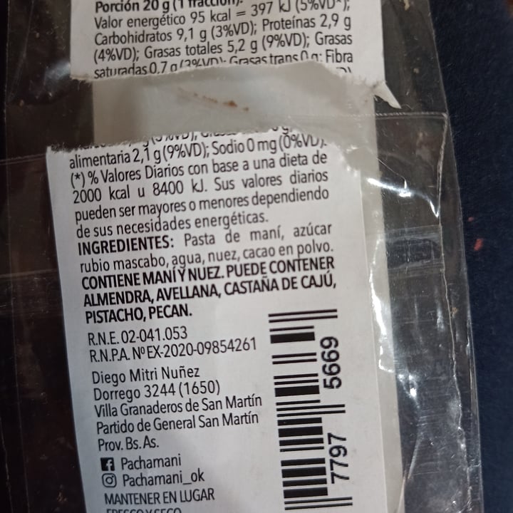 review photo of Pachamani Pachamani , De. Cacao Y Nuez, shared by @clauvicky on 22 Aug 2022 - review