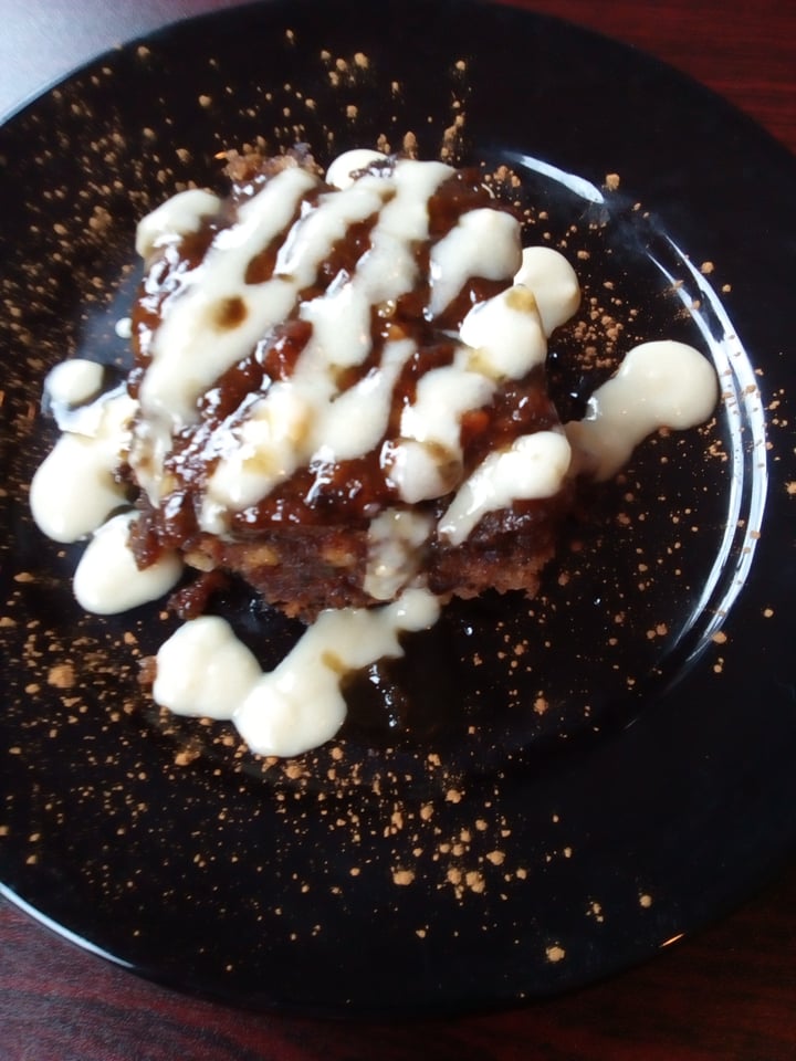 review photo of Pegasus Restaurant (CLOSED) Vegan Sticky Toffee Pudding shared by @jdvanisl on 26 Aug 2019 - review