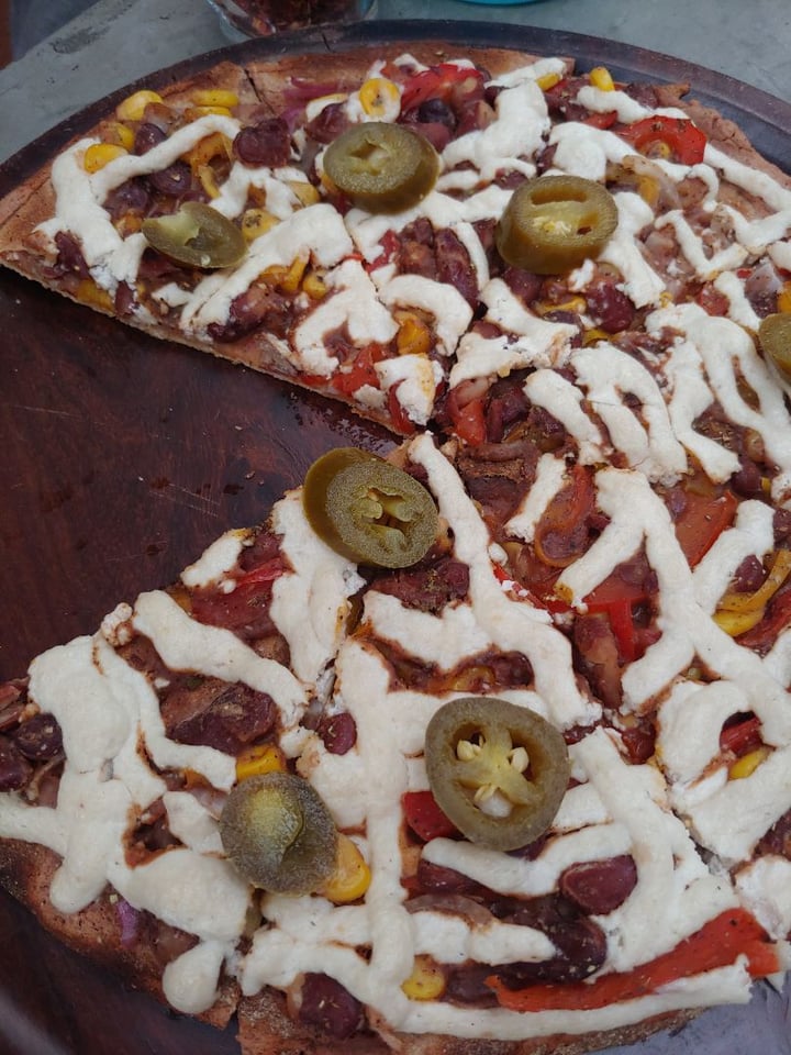 photo of Just Be Mexican pizza shared by @vegananu on  31 Dec 2019 - review