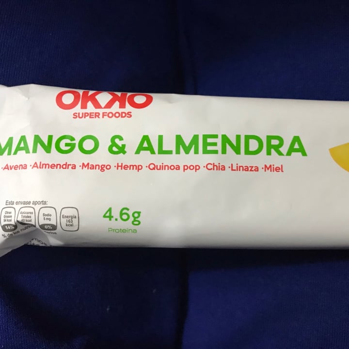 photo of Okko Super Foods Mango & Almendra shared by @tiff2020 on  03 Oct 2020 - review