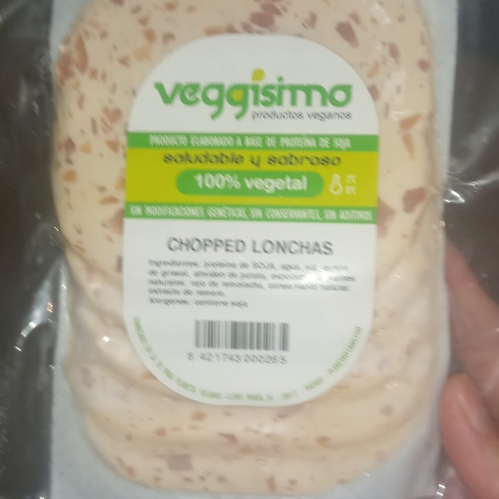 photo of Veggisimo Chopped lonchas shared by @begojimenez on  30 Jan 2021 - review