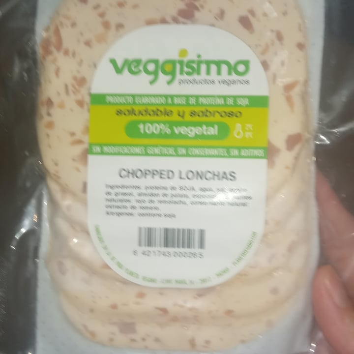 review photo of Veggisimo Chopped lonchas shared by @begojimenez on 30 Jan 2021 - review