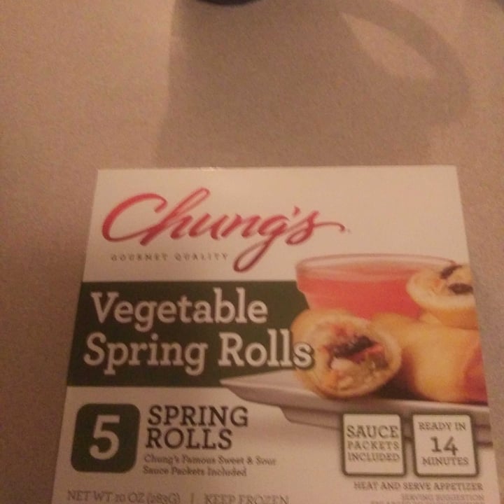 review photo of Chung's Vegetable Spring Rolls shared by @michele67 on 16 Oct 2021 - review