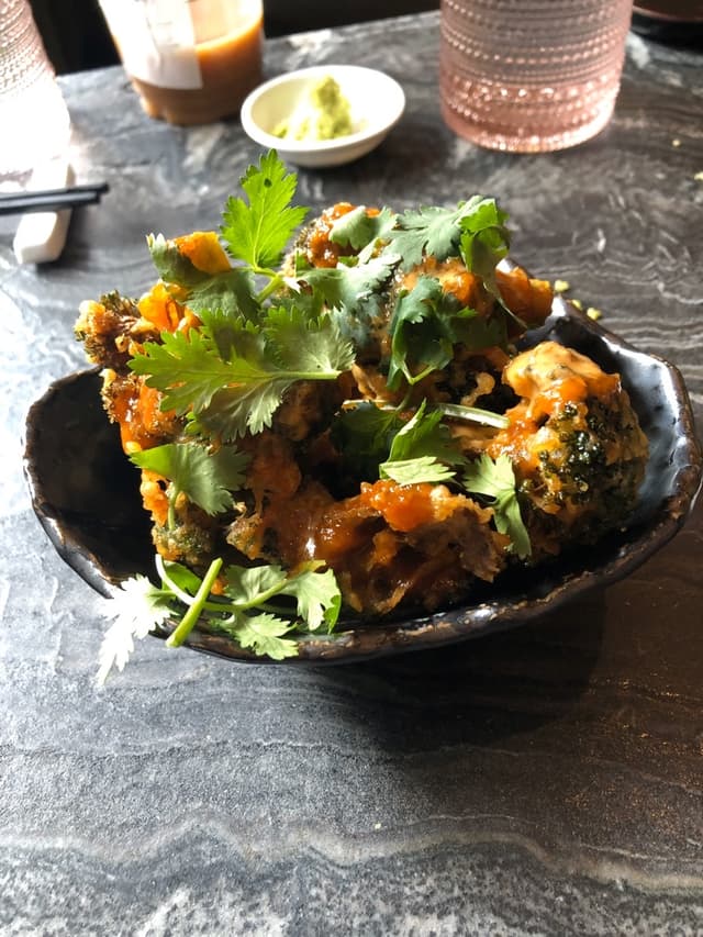 Photo of the dish “Bang Bang Broccoli”