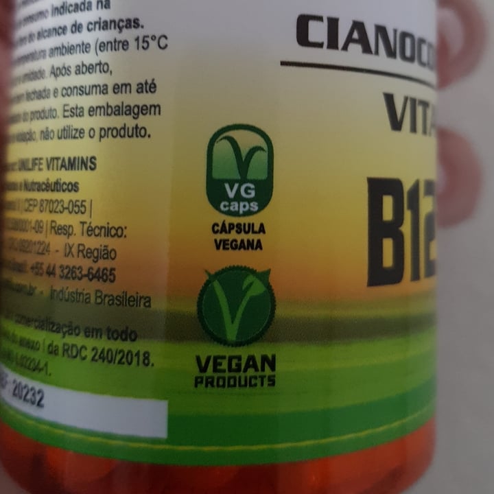 photo of Unilife Vitamins Vitamina B12 shared by @tatigea on  22 Aug 2022 - review