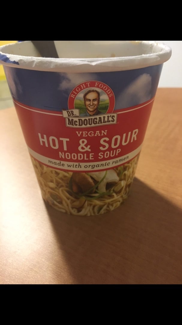 review photo of Dr McDougall's Right Foods Hot and Sour Noodle Soup shared by @aluvsu on 01 Apr 2020 - review
