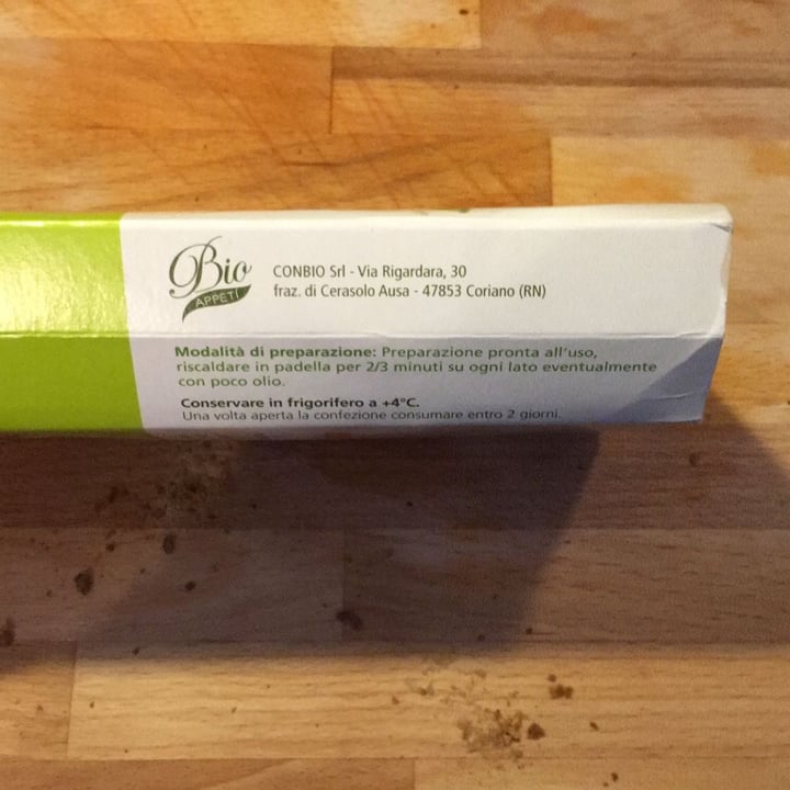 review photo of Bio Appetì Burger Di Lupino E Spinaci shared by @enrico on 25 Apr 2021 - review