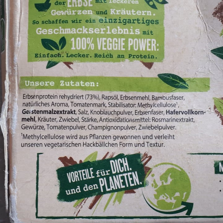 photo of Iglo Vegane Hackbällchen shared by @bluesoul on  30 Aug 2020 - review