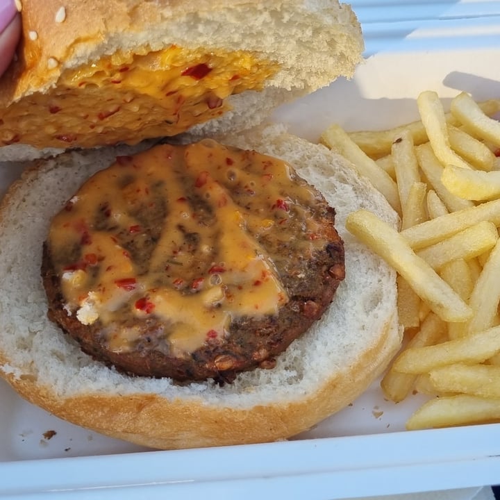 photo of The Filthy Moustache Veggie burger 🍔 shared by @sunshineyum on  15 Jul 2022 - review