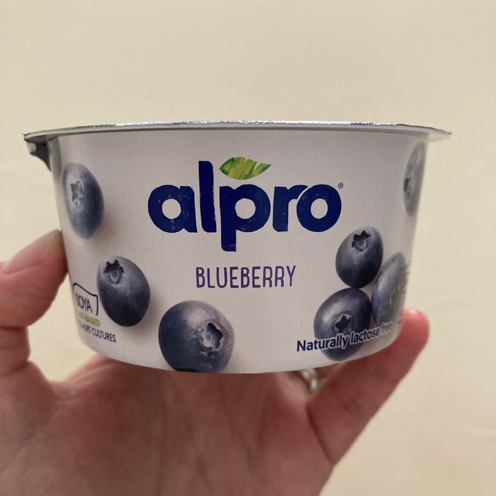 photo of Alpro Blueberry Yogurt shared by @loulez on  10 Mar 2021 - review