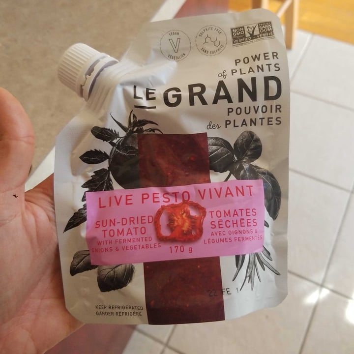 review photo of Le Grand Pesto de tomates shared by @heidi-inthesea on 14 Nov 2021 - review