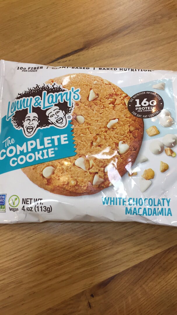 photo of Lenny & Larry’s The Complete Cookie White Chocolate Macadamia shared by @adaberry16 on  04 Mar 2020 - review