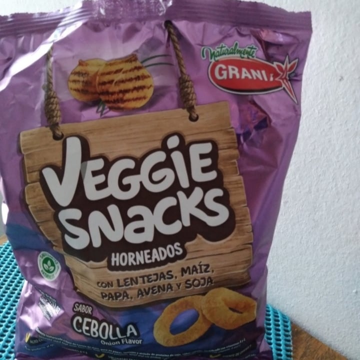 photo of Granix Veggie Snacks Sabor Cebolla shared by @mashe88 on  24 Jun 2022 - review