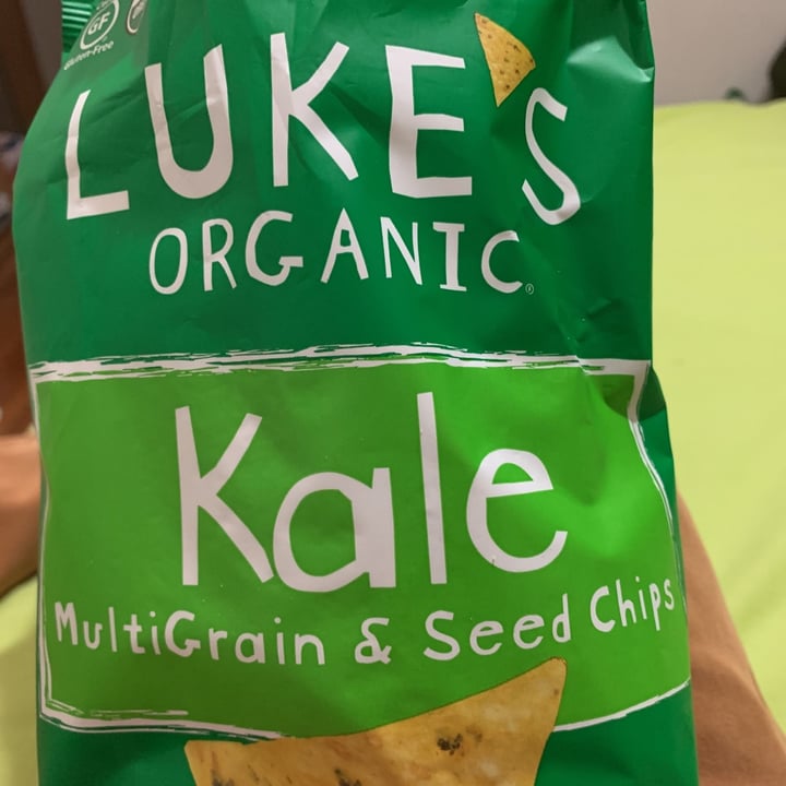 photo of Luke’s Organic Kale MultiGrain & Seed Chips shared by @georgejacobs on  09 Oct 2020 - review