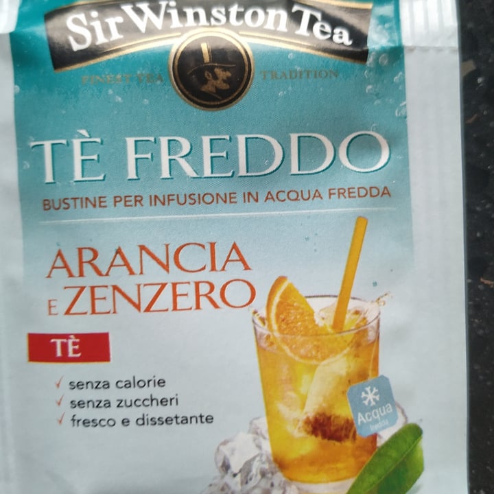 photo of Sir Winston Tea Tè freddo arancia e zenzero shared by @veganabillon on  28 Mar 2022 - review