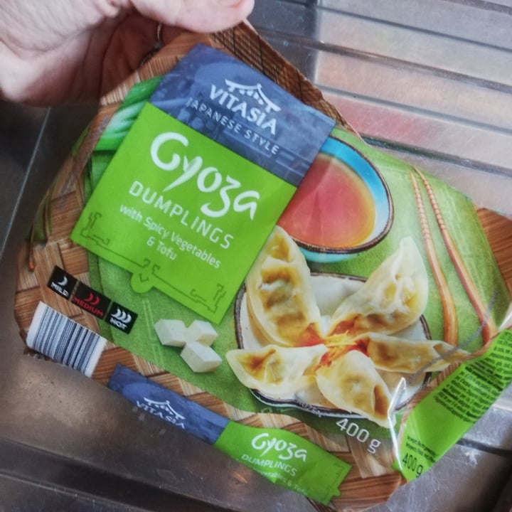 review photo of VitAsia Gyozas with Spicy Vegetables & Tofu shared by @auroragiovannetti on 26 Aug 2022 - review