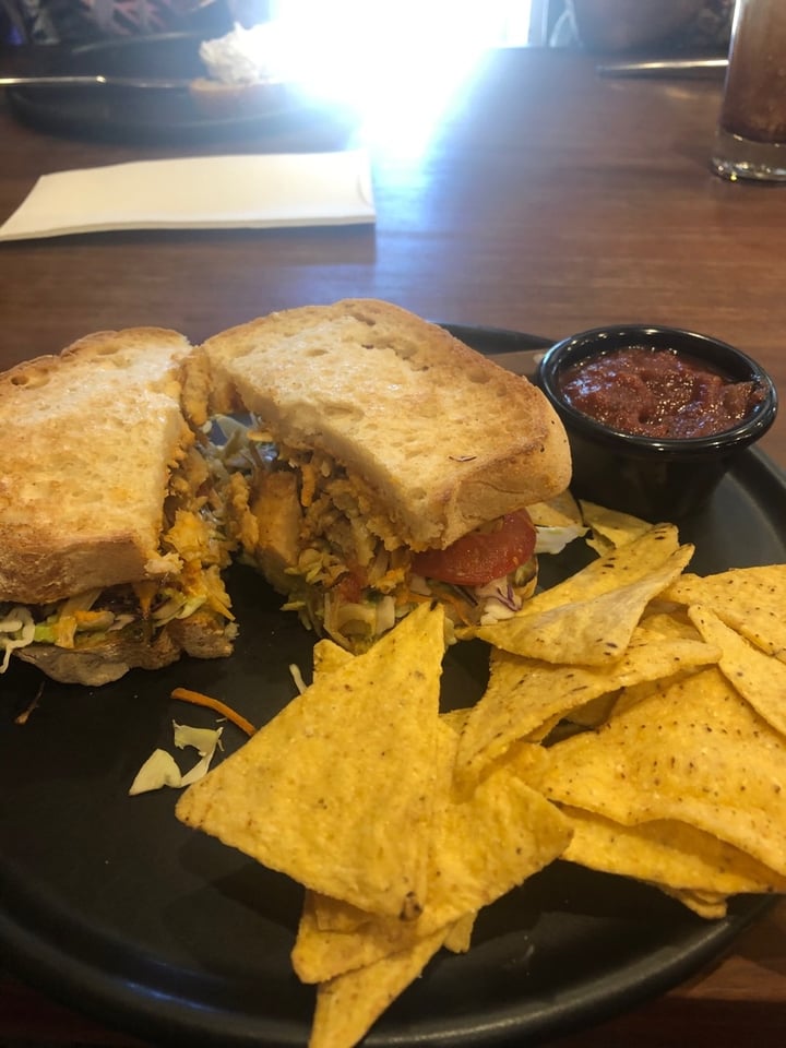 photo of Mr. Cafe Macedon Mexican Jackfruit Burger shared by @lisajane on  31 Dec 2019 - review