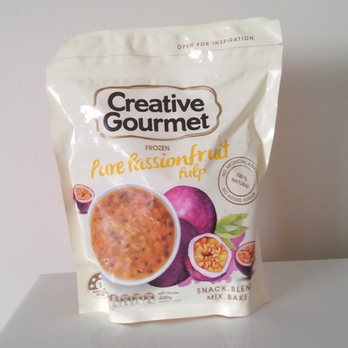 Pure Pulp Pure Passionfruit Pulp from Creative Gourmet - Vegan Product Reviews ...