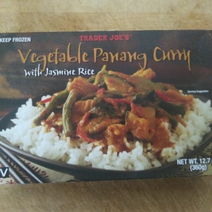 photo of Trader Joe's Vegetable Panang Curry with Jasmine Rice shared by @kerrylee on  11 Jun 2021 - review