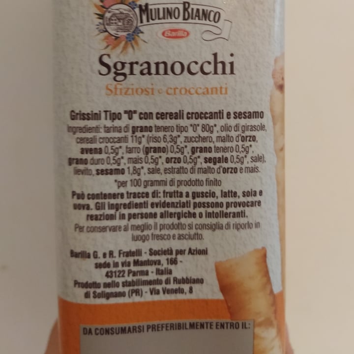 review photo of Mulino Bianco Sgranocchi shared by @foffi on 06 May 2022 - review