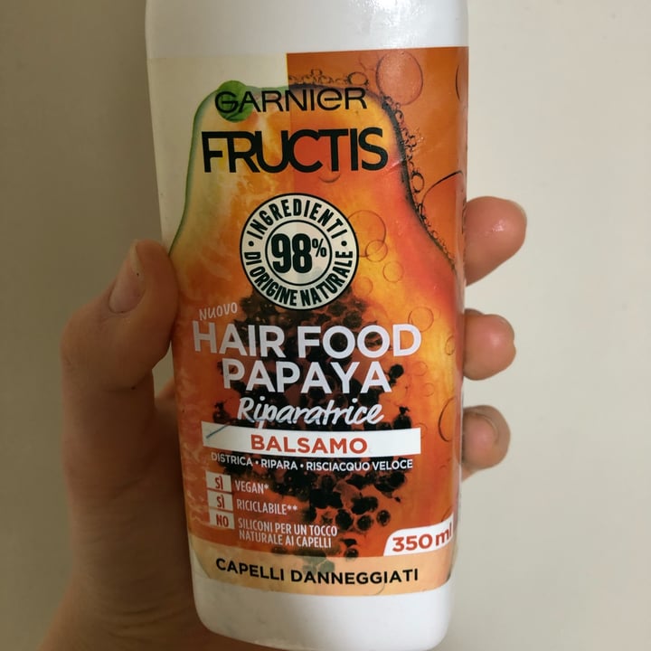 photo of Garnier Hair food papaya shared by @giorgiar on  04 Apr 2022 - review