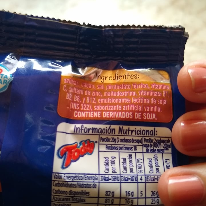 review photo of Toddy Toddy Cacao en Polvo Extremo shared by @chipy020 on 04 Nov 2020 - review