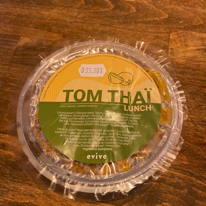 photo of Evive Tom Thaï lunch shared by @jadechagnon48 on  04 Nov 2021 - review